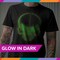 Heat Transfer Paper for Dark T Shirts (10 Sheets, 8.5x11'') GLOW IN THE DARK GREEN Iron on Transfers Paper Printable Heat Transfer Vinyl for Inkjet Printer
